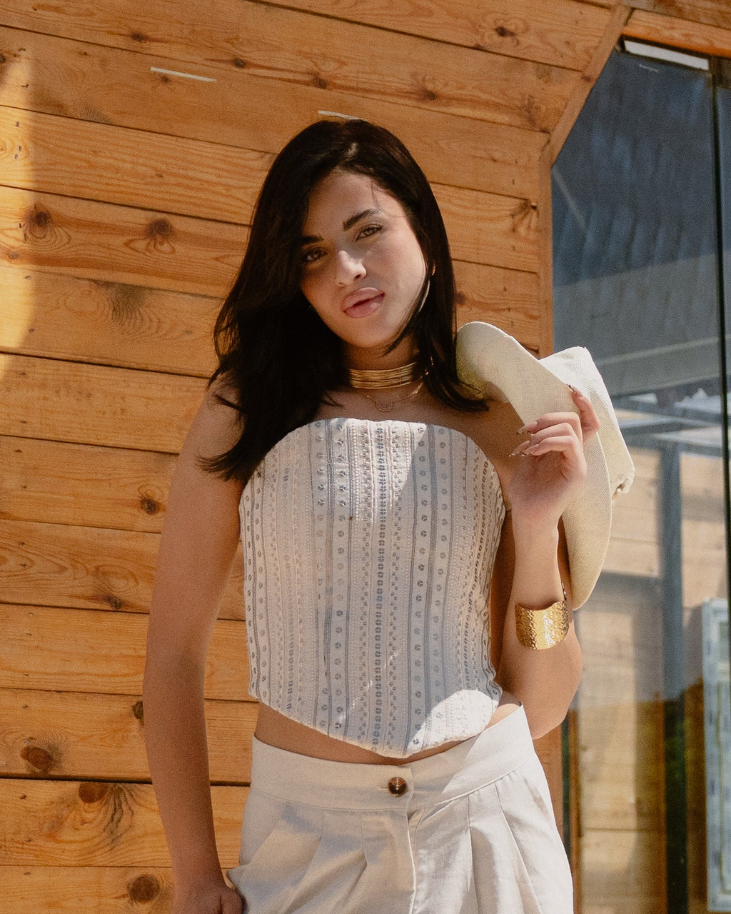 Embroidered Corset