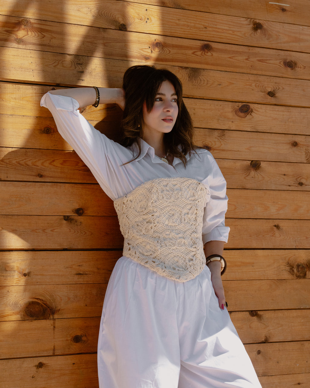 Guipure Corset
