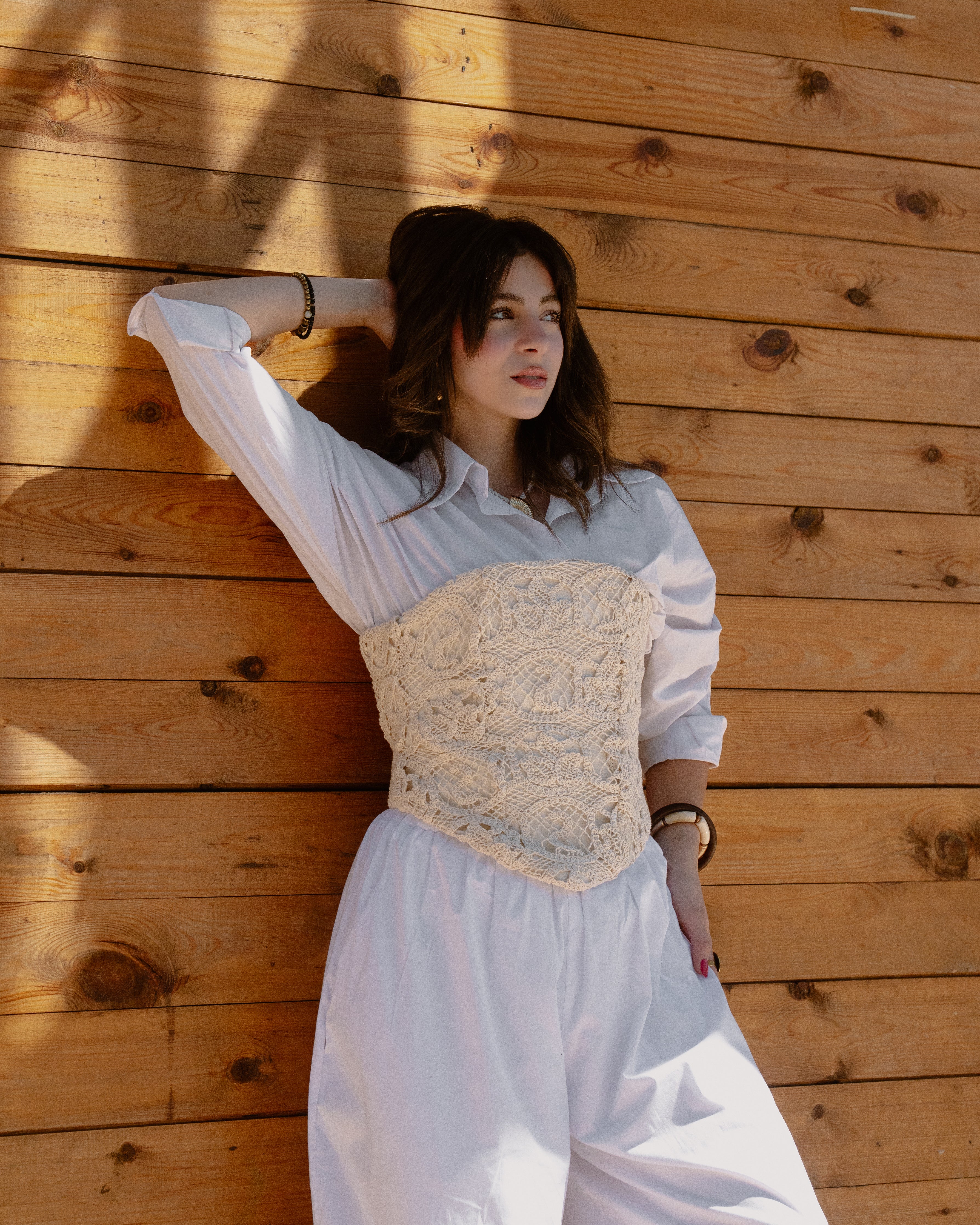 Guipure Corset