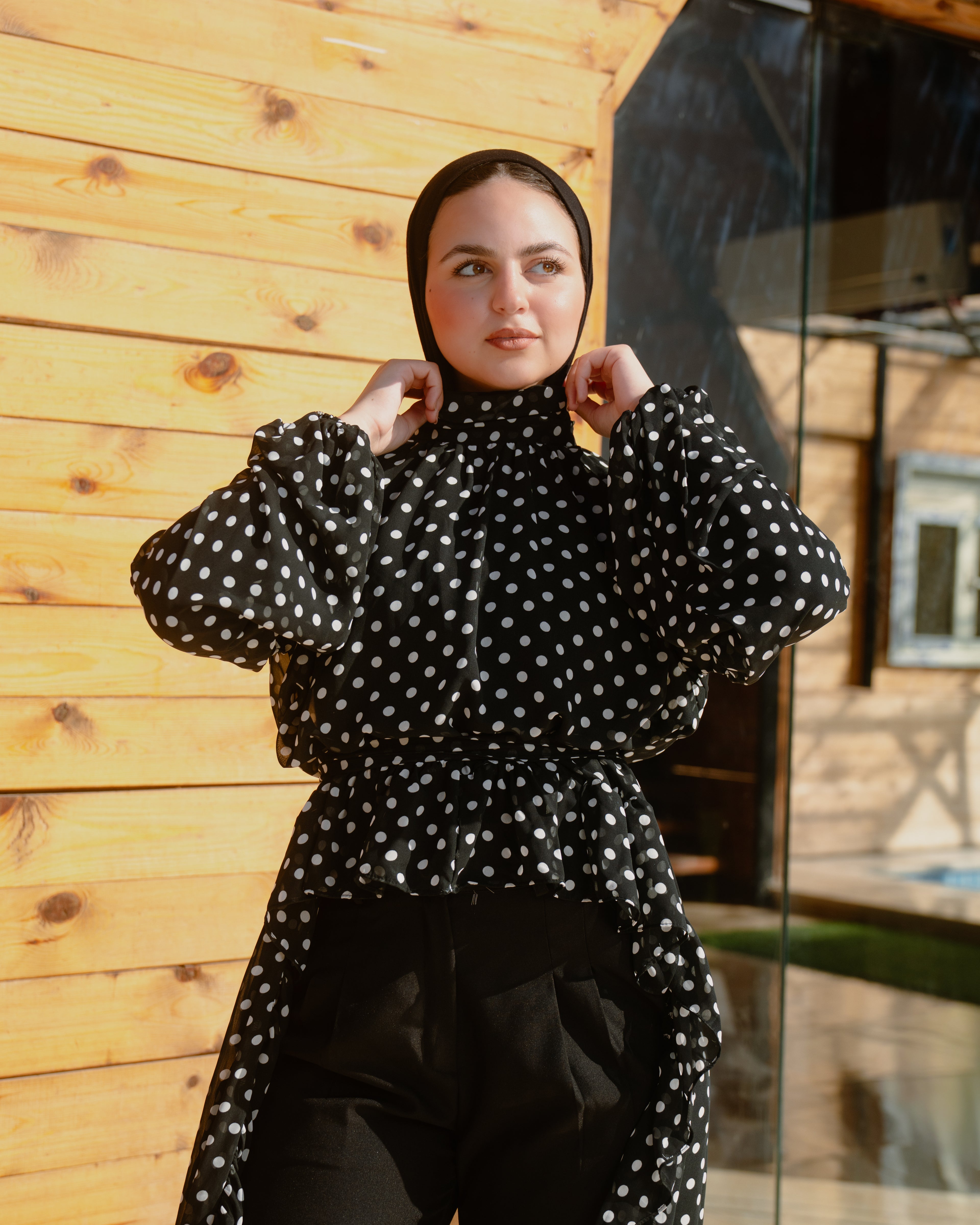 Polka Dot Blouse
