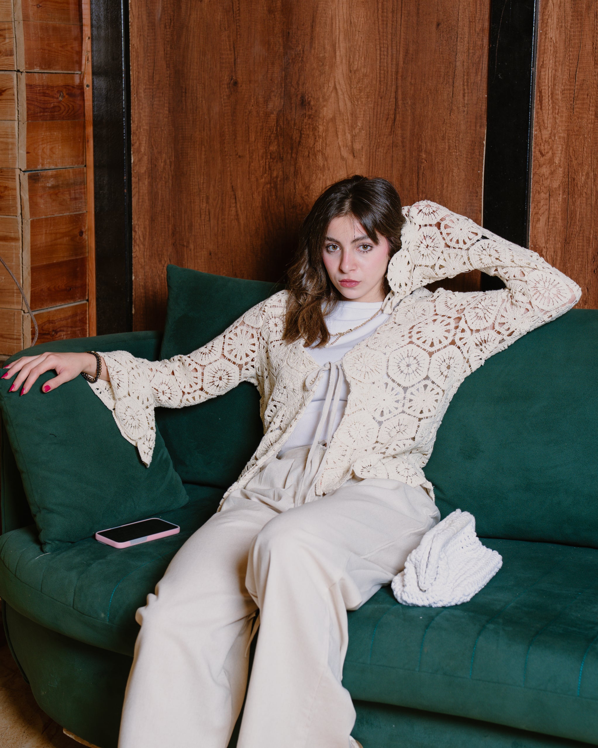 Guipure Cardigan