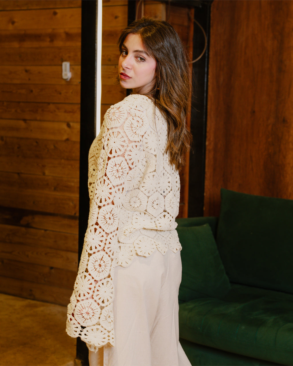 Guipure Cardigan