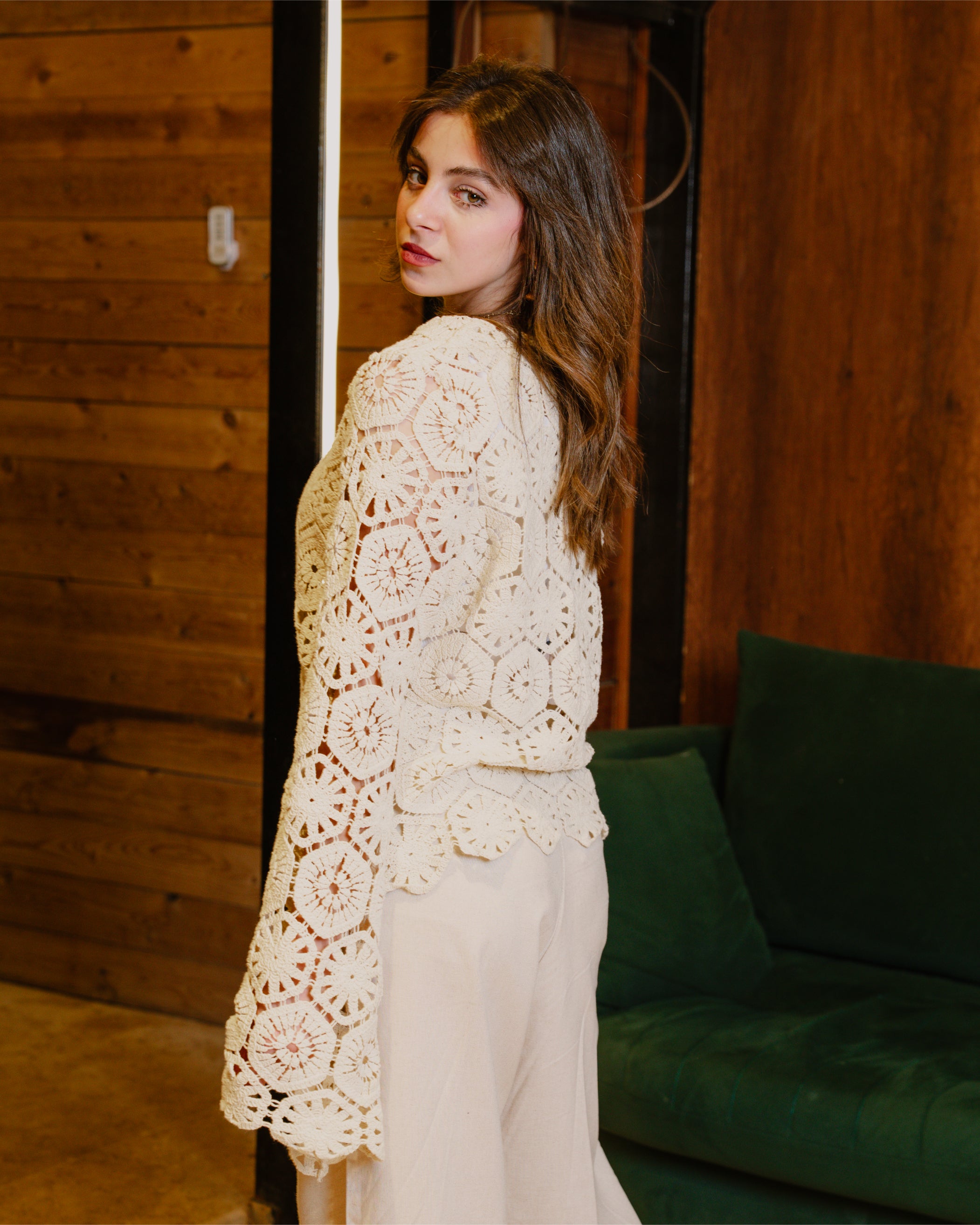 Guipure Cardigan